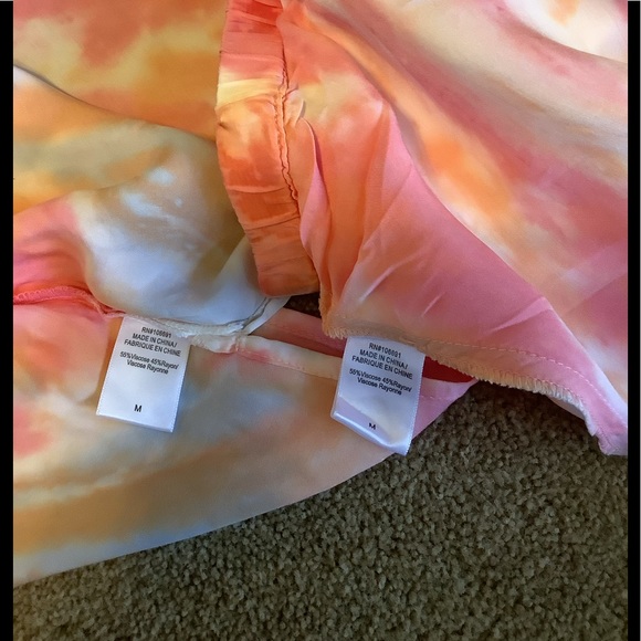 Young Fabulous & Broke Tie Die Satin Amor Tank and Felicity Skirt Size M - Picture 5 of 6